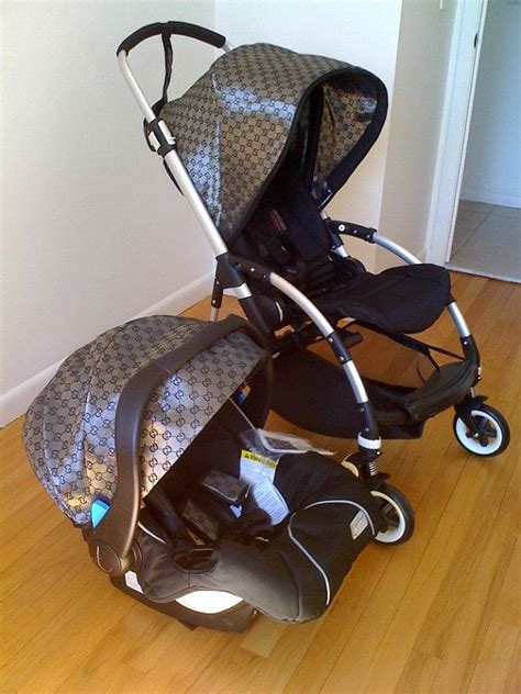 gucci infant carrier|gucci baby stroller and carseat.